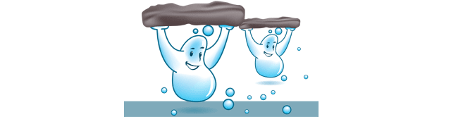 Los tensoactivos act�an